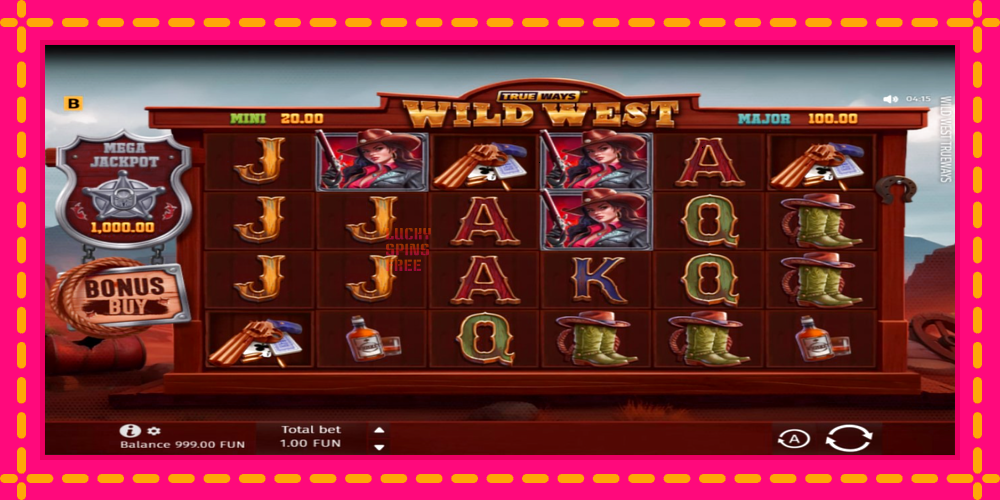 Wild West Trueways - thiết bị chơi game với phần thưởng độc đáo, hình ảnh 2