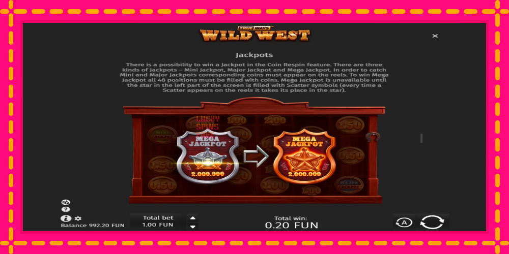 Wild West Trueways - thiết bị chơi game với phần thưởng độc đáo, hình ảnh 6