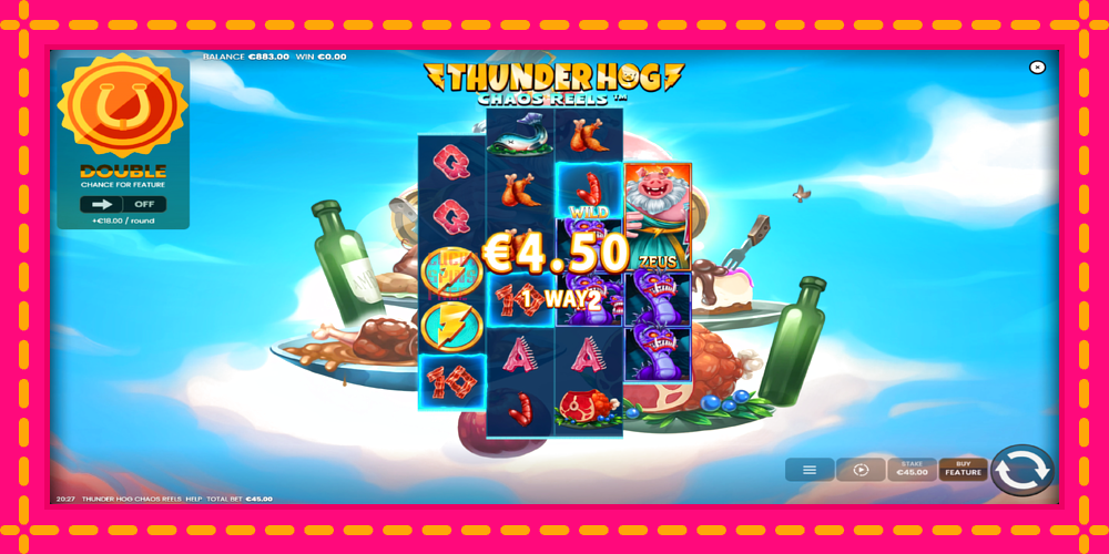 Thunder Hog Chaos Reels - thiết bị chơi game với phần thưởng độc đáo, hình ảnh 4