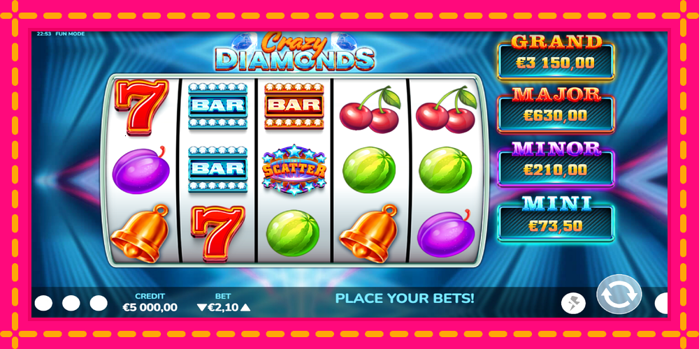 Crazy Diamonds - thiết bị chơi game với phần thưởng độc đáo, hình ảnh 2