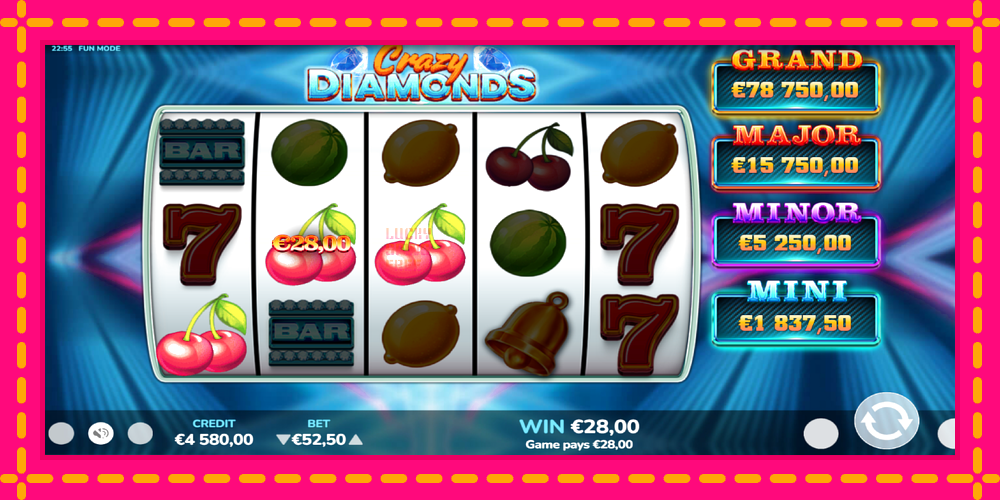 Crazy Diamonds - thiết bị chơi game với phần thưởng độc đáo, hình ảnh 3