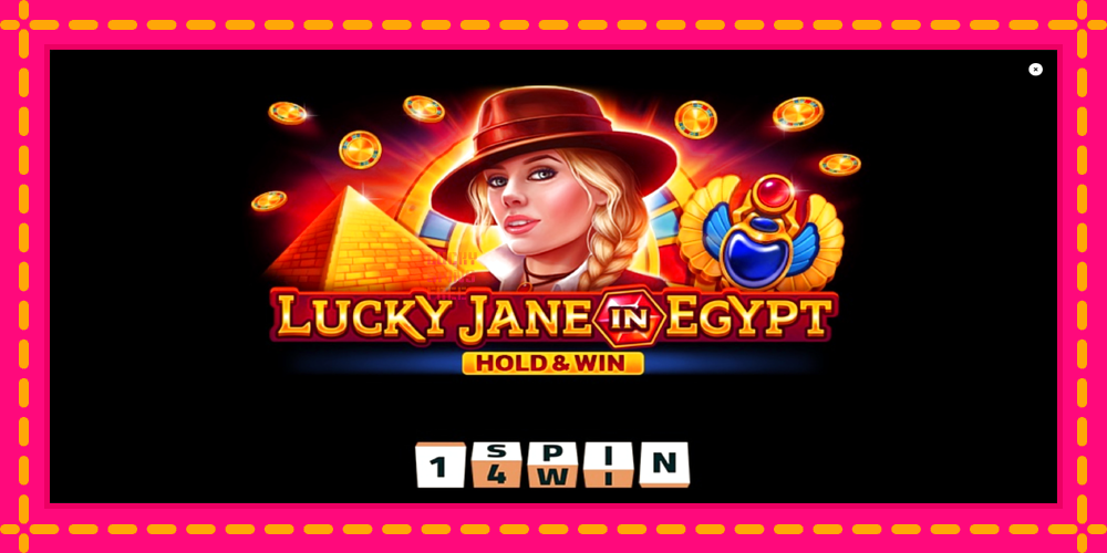 Lucky Jane in Egypt Hold & Win - thiết bị chơi game với phần thưởng độc đáo, hình ảnh 1