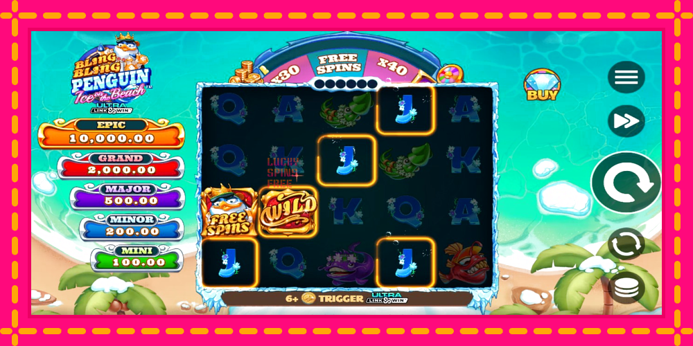 Bling Bling Penguin: Ice On The Beach - thiết bị chơi game với phần thưởng độc đáo, hình ảnh 2