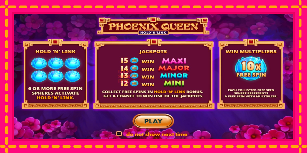 Phoenix Queen Hold N Link - thiết bị chơi game với phần thưởng độc đáo, hình ảnh 1