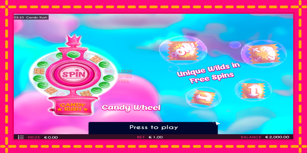 Candy Rush - thiết bị chơi game với phần thưởng độc đáo, hình ảnh 1