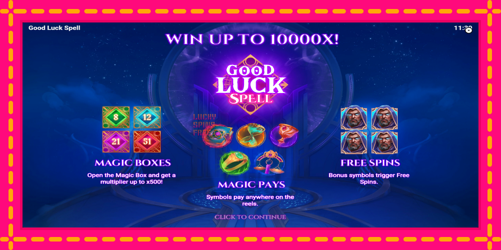 Good Luck Spell - thiết bị chơi game với phần thưởng độc đáo, hình ảnh 1