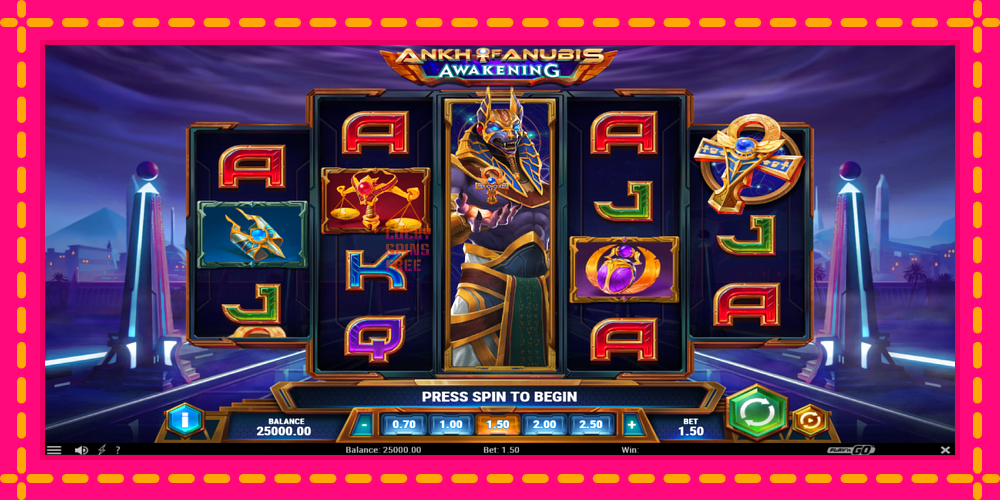 Ankh of Anubis Awakening - thiết bị chơi game với phần thưởng độc đáo, hình ảnh 2