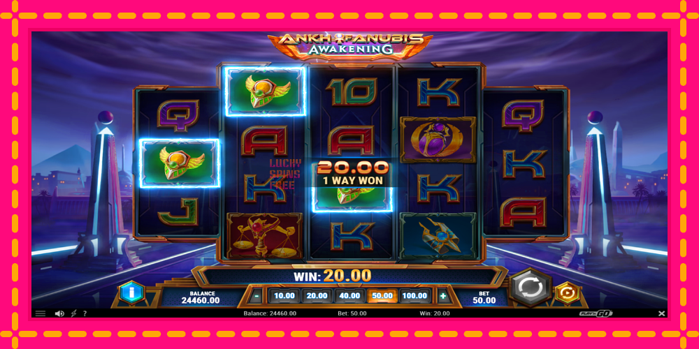 Ankh of Anubis Awakening - thiết bị chơi game với phần thưởng độc đáo, hình ảnh 4