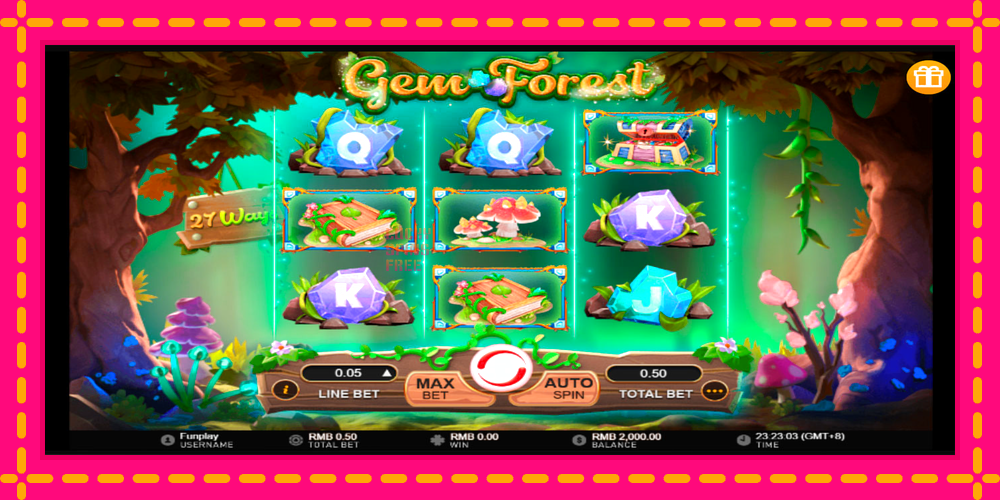 Gem Forest - thiết bị chơi game với phần thưởng độc đáo, hình ảnh 1