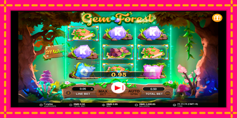 Gem Forest - thiết bị chơi game với phần thưởng độc đáo, hình ảnh 3