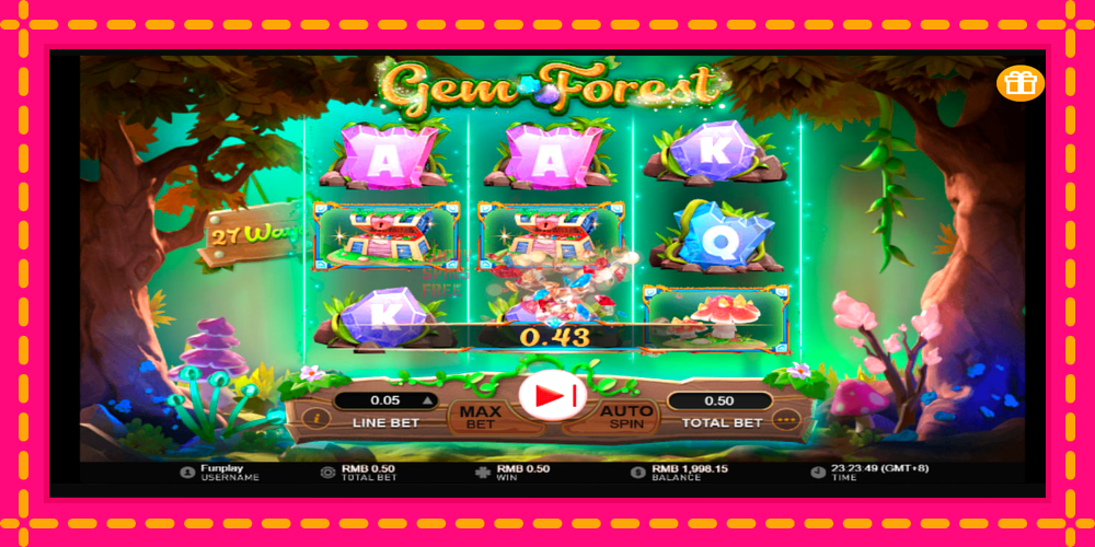 Gem Forest - thiết bị chơi game với phần thưởng độc đáo, hình ảnh 5