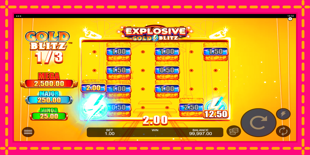 Explosive Gold Blitz - thiết bị chơi game với phần thưởng độc đáo, hình ảnh 3