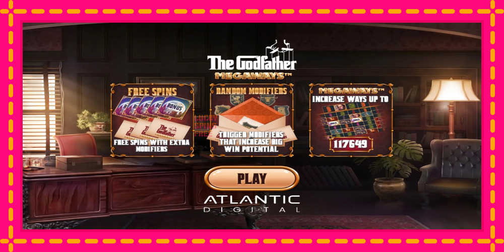 The Godfather Megaways - thiết bị chơi game với phần thưởng độc đáo, hình ảnh 1