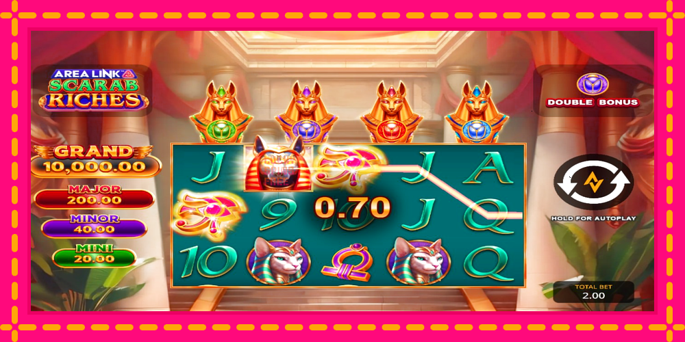 Area Link Scarab Riches - thiết bị chơi game với phần thưởng độc đáo, hình ảnh 2