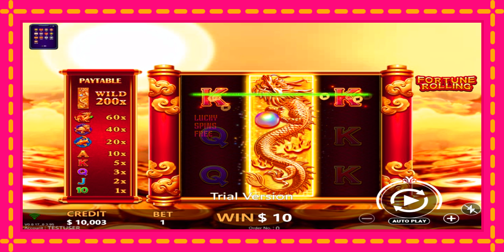 Fortune Rolling - thiết bị chơi game với phần thưởng độc đáo, hình ảnh 2