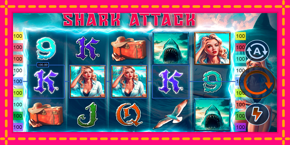 Shark Attack - thiết bị chơi game với phần thưởng độc đáo, hình ảnh 4