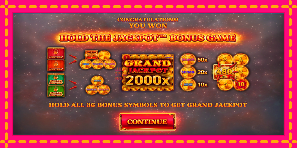 36 Coins Halloween Jackpots - thiết bị chơi game với phần thưởng độc đáo, hình ảnh 4