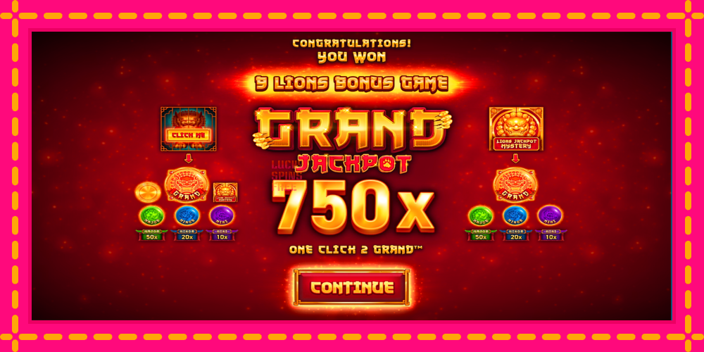 9 Lions: Hold The Jackpot - thiết bị chơi game với phần thưởng độc đáo, hình ảnh 2