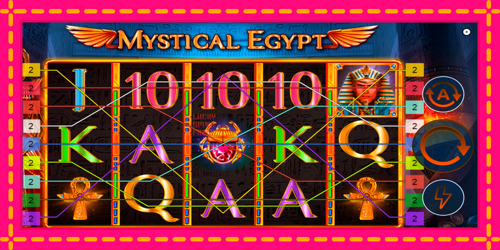 Mystical Egypt - thiết bị chơi game với phần thưởng độc đáo, hình ảnh 2