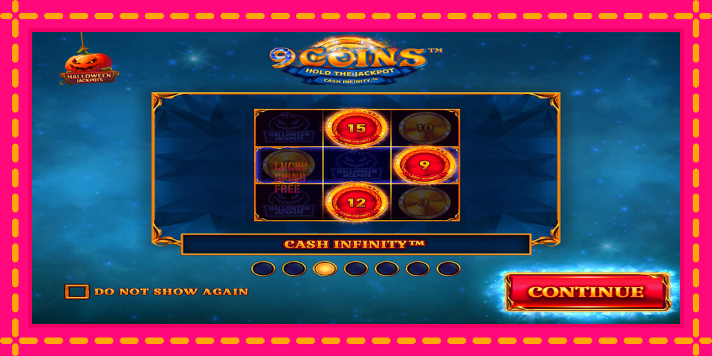 9 Coins Grand Diamond Edition Halloween Jackpots - thiết bị chơi game với phần thưởng độc đáo, hình ảnh 1