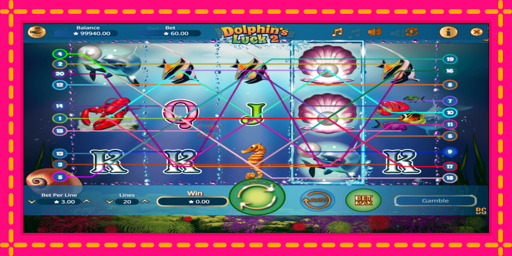 Dolphin’s Luck 2 - thiết bị chơi game với phần thưởng độc đáo, hình ảnh 2