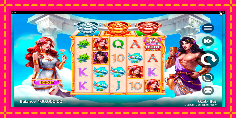 Delights of Olympus - thiết bị chơi game với phần thưởng độc đáo, hình ảnh 1