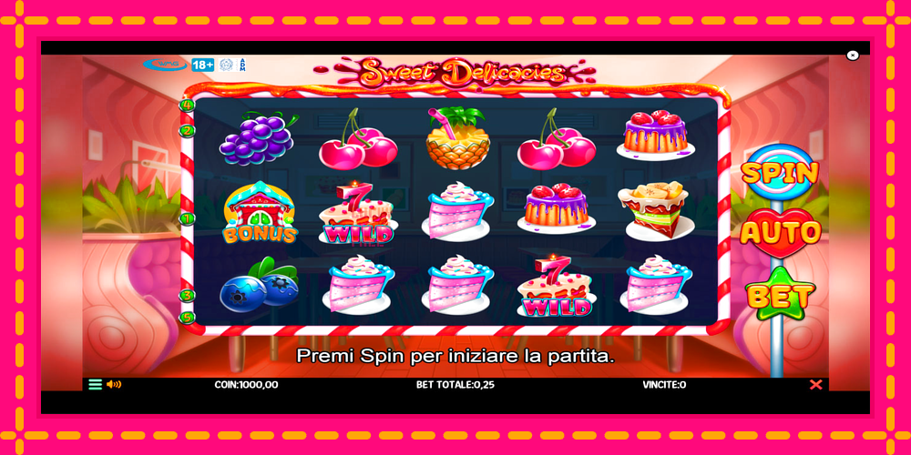 Sweet Delicacies - thiết bị chơi game với phần thưởng độc đáo, hình ảnh 1