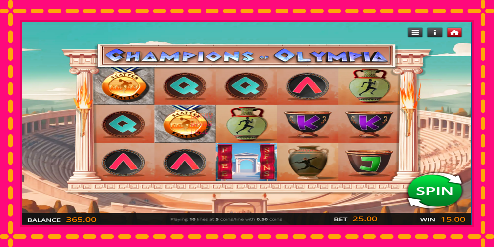 Champions of Olympia - thiết bị chơi game với phần thưởng độc đáo, hình ảnh 2