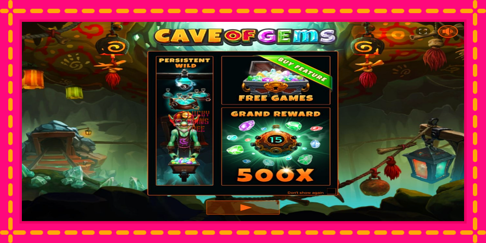 Cave of Gems - thiết bị chơi game với phần thưởng độc đáo, hình ảnh 1