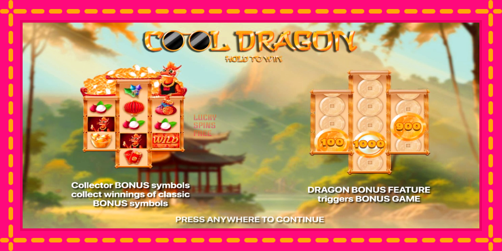 Cool Dragon: Hold to Win - thiết bị chơi game với phần thưởng độc đáo, hình ảnh 1