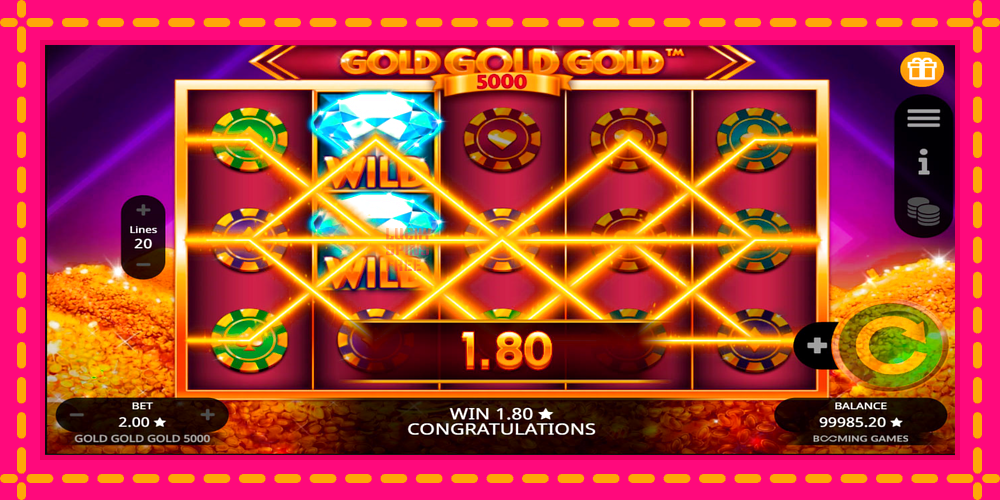 Gold Gold Gold 5000 - thiết bị chơi game với phần thưởng độc đáo, hình ảnh 4