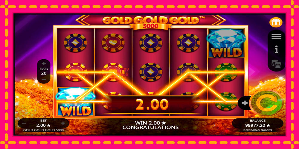 Gold Gold Gold 5000 - thiết bị chơi game với phần thưởng độc đáo, hình ảnh 5