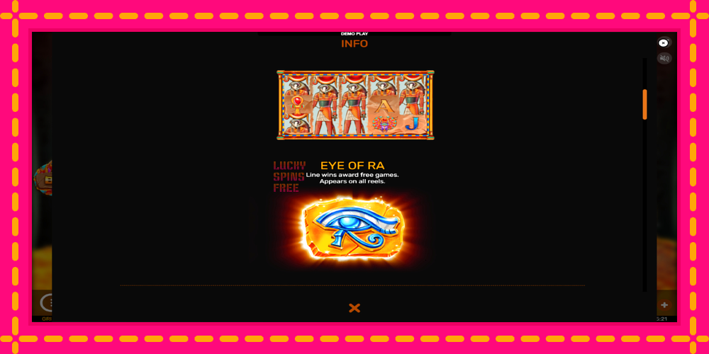 Eyes of Ra - thiết bị chơi game với phần thưởng độc đáo, hình ảnh 5