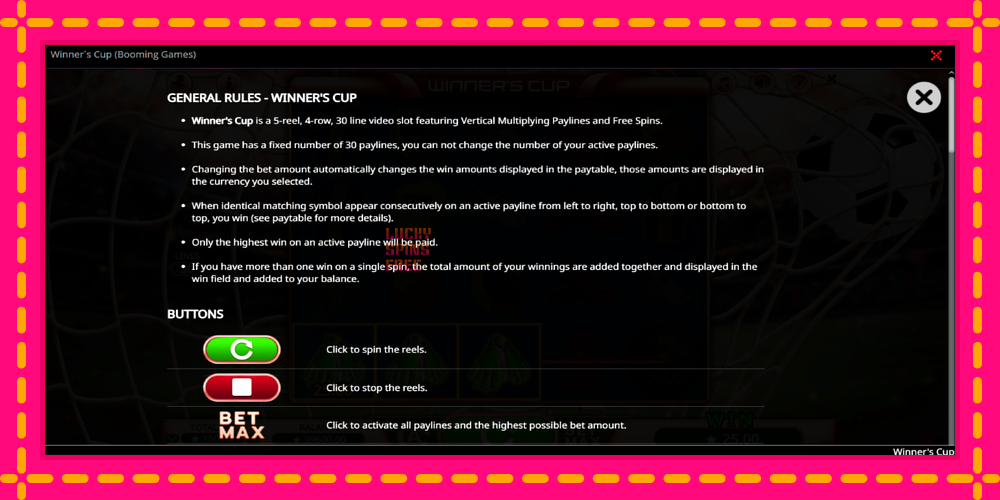 Winner´s Cup - thiết bị chơi game với phần thưởng độc đáo, hình ảnh 7