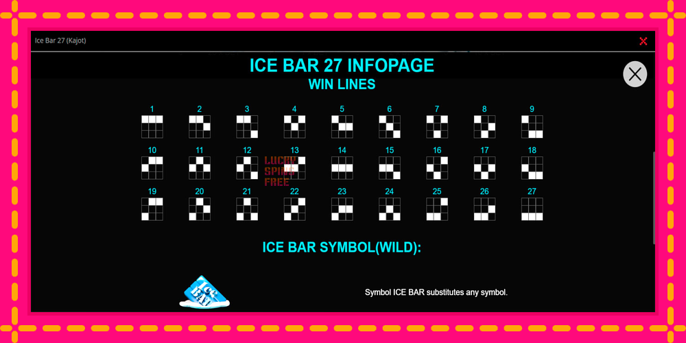 Ice Bar 27 - thiết bị chơi game với phần thưởng độc đáo, hình ảnh 3