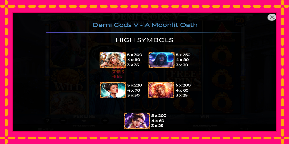 Demi Gods V – A Moonlit Oath - thiết bị chơi game với phần thưởng độc đáo, hình ảnh 6