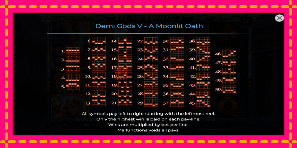 Demi Gods V – A Moonlit Oath - thiết bị chơi game với phần thưởng độc đáo, hình ảnh 7