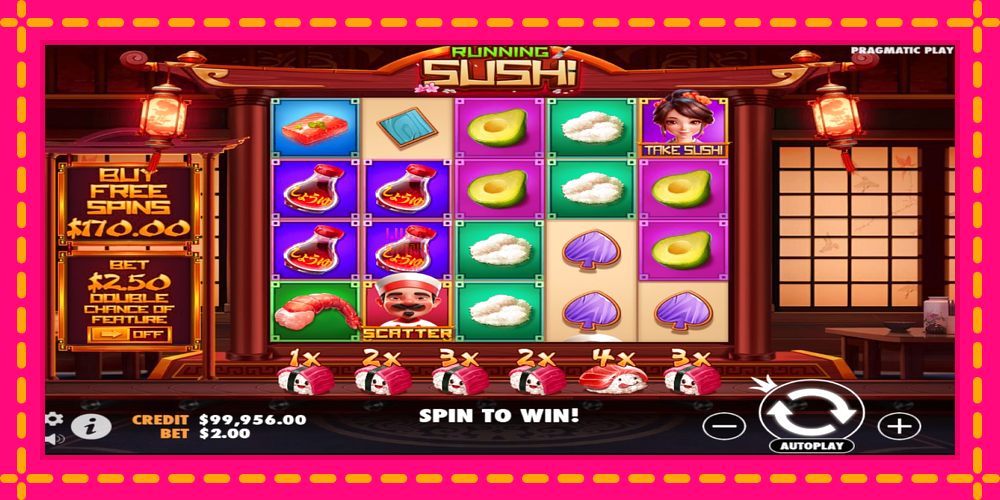 Running Sushi - thiết bị chơi game với phần thưởng độc đáo, hình ảnh 2