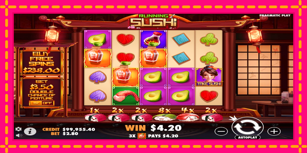 Running Sushi - thiết bị chơi game với phần thưởng độc đáo, hình ảnh 3