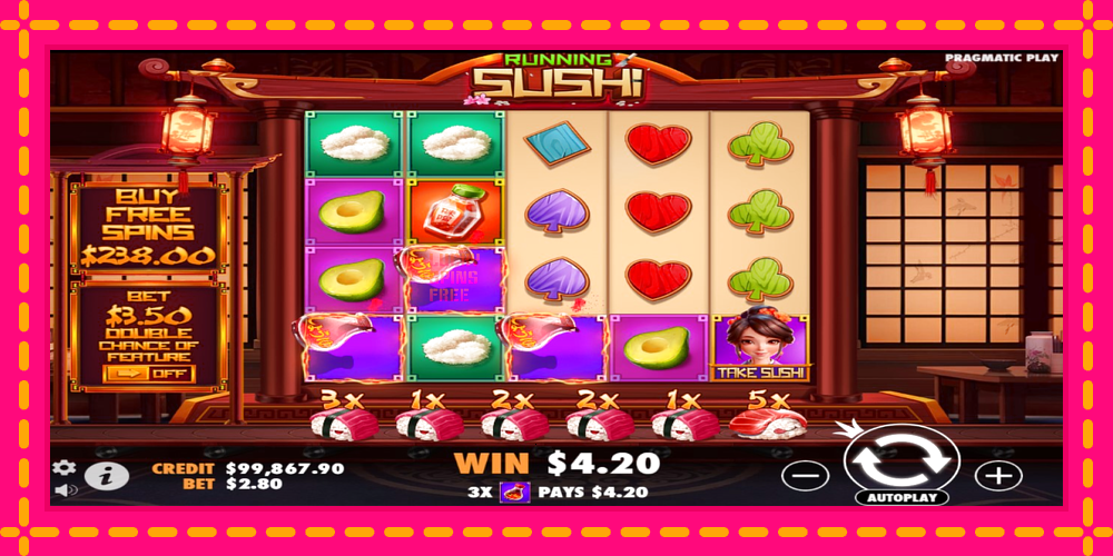 Running Sushi - thiết bị chơi game với phần thưởng độc đáo, hình ảnh 4