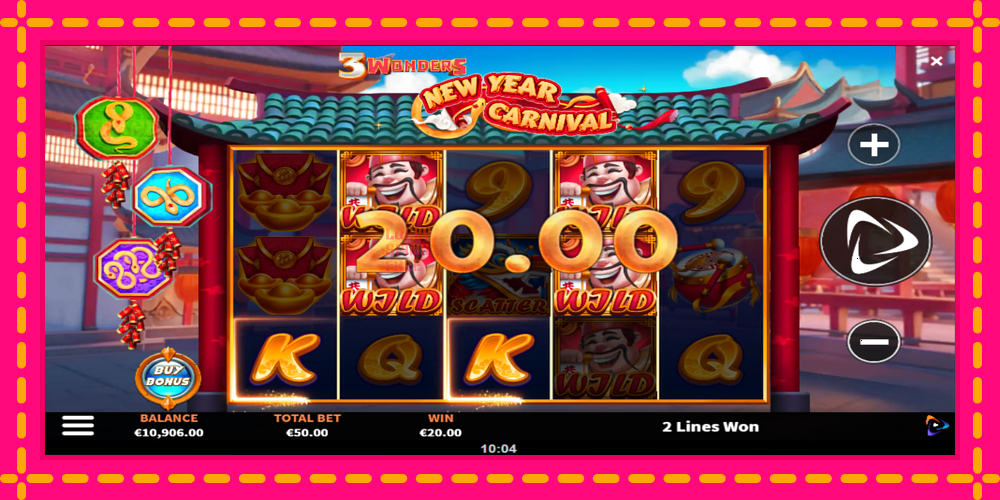 3 Wonders New Year Carnival - thiết bị chơi game với phần thưởng độc đáo, hình ảnh 4