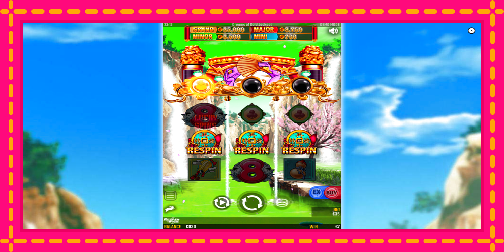 Dreams of Gold Jackpot - thiết bị chơi game với phần thưởng độc đáo, hình ảnh 3