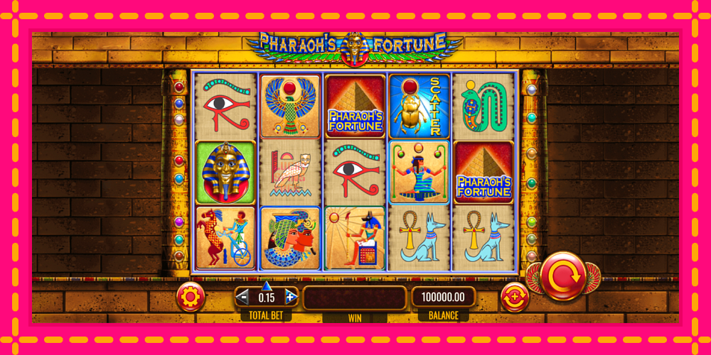 Pharaohs Fortune - thiết bị chơi game với phần thưởng độc đáo, hình ảnh 2