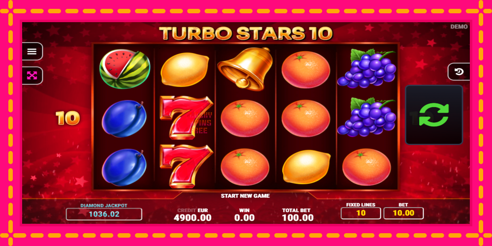 Turbo Stars 10 - thiết bị chơi game với phần thưởng độc đáo, hình ảnh 2