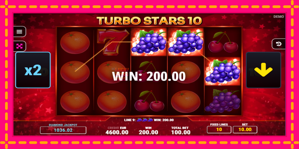 Turbo Stars 10 - thiết bị chơi game với phần thưởng độc đáo, hình ảnh 3