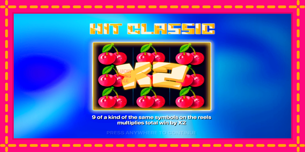 Hit Classic - thiết bị chơi game với phần thưởng độc đáo, hình ảnh 1