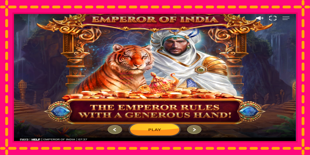 Emperor of India - thiết bị chơi game với phần thưởng độc đáo, hình ảnh 1