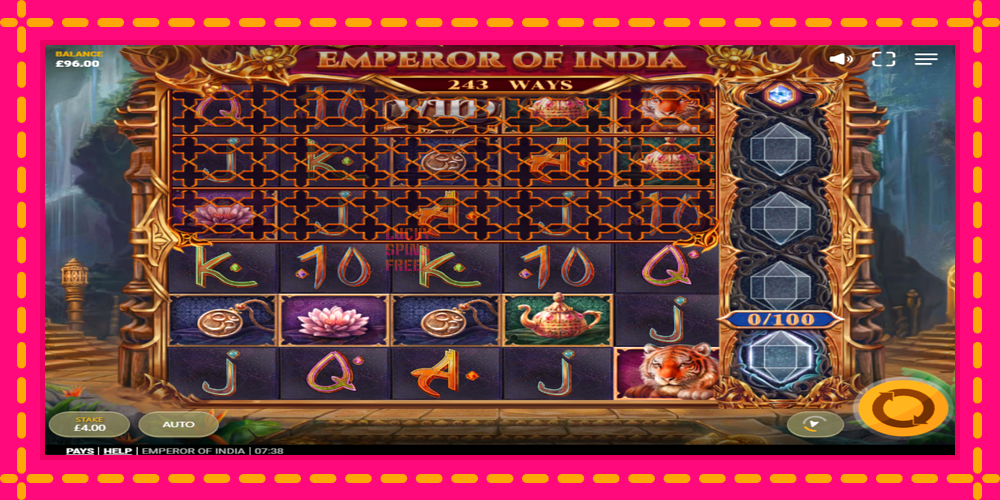 Emperor of India - thiết bị chơi game với phần thưởng độc đáo, hình ảnh 2