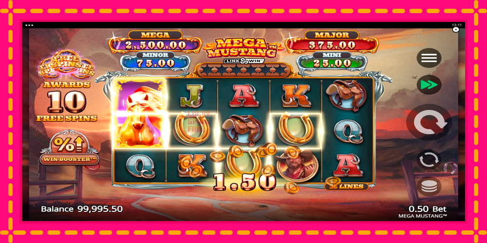 Mega Mustang - thiết bị chơi game với phần thưởng độc đáo, hình ảnh 5