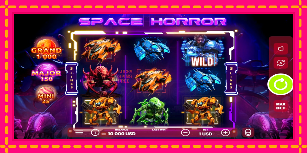 Space Horror - thiết bị chơi game với phần thưởng độc đáo, hình ảnh 1